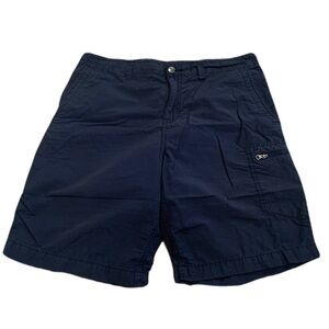 💜 George Men's Navy Blue Cargo Shorts - Size 32